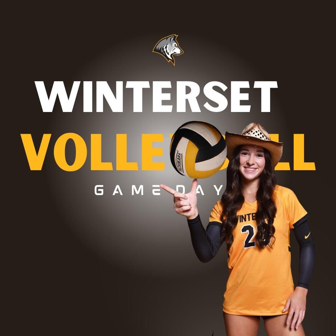 WintersetVB's tweet photo. 🏐 It's Game Day! 🏐

Winterset vs Van Meter tonight!
▪️JV GOLD and JV BLACK will play at 5PM
▪️VARSITY at 6:30

Watch Live: https://t.co/KwA48TdXZU https://t.co/zgCa6EIrpk
