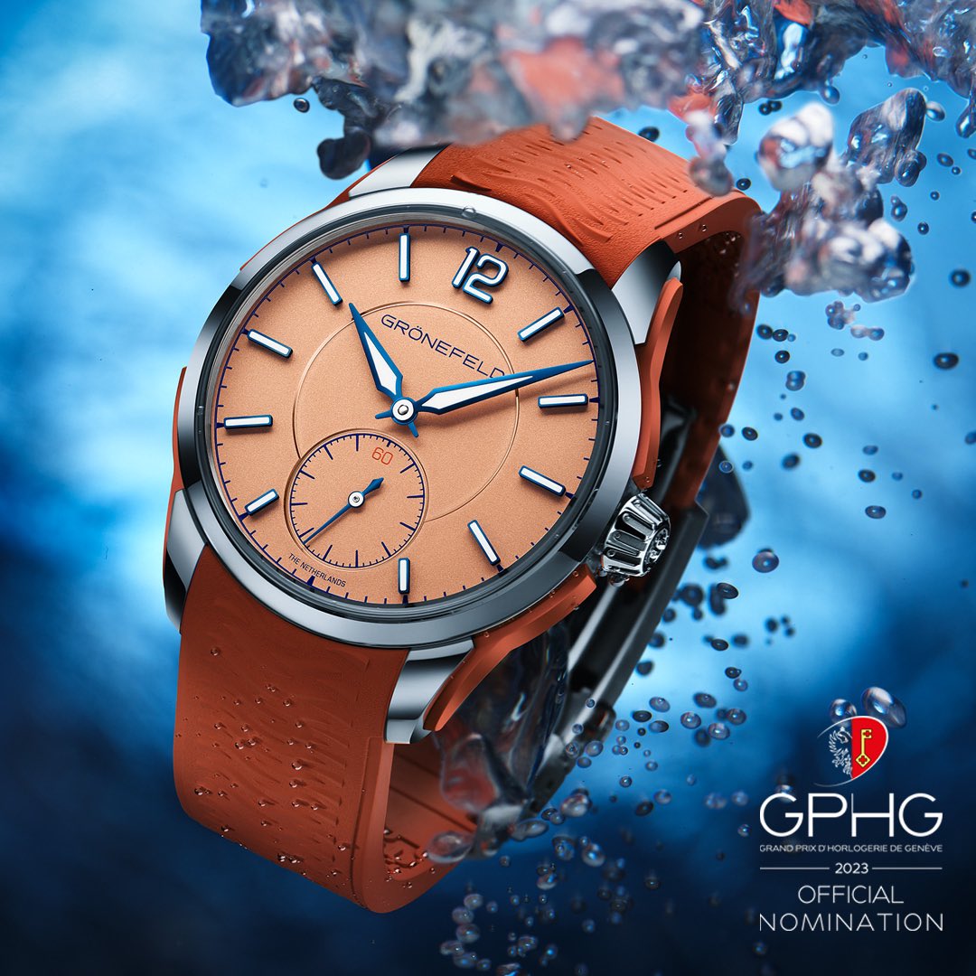 Yes Yes Yes! We are proud to announce that we are officially nominated for the @gphg_official with our 1969 DeltaWorks. Thank you Grönefeld team and suppliers 😘