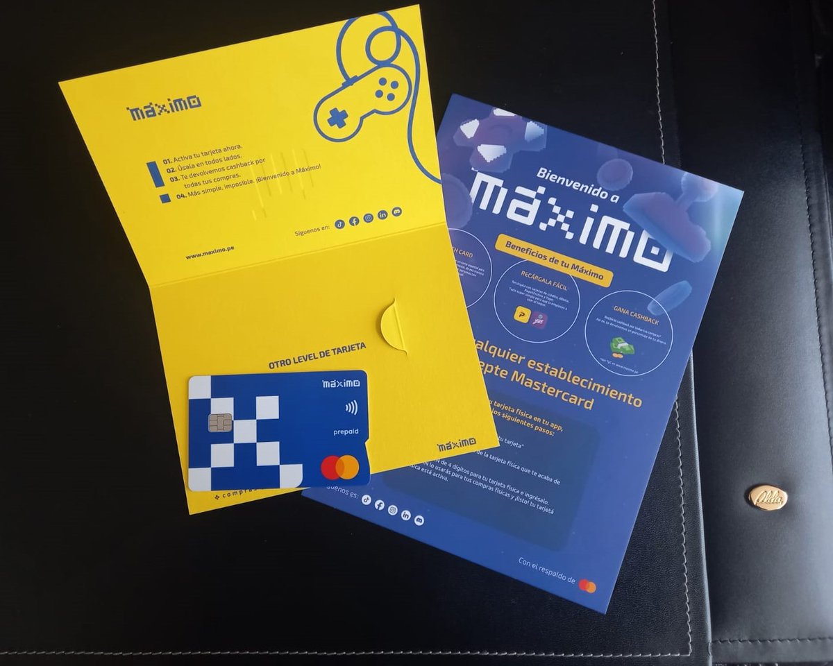 lbarragan's tweet photo. 📢Me llegó mi nueva #touchcard @Mastercard  de @MaximoFintech operada por @pomelo_latam #Perú

🍀La #billeteradigital es muy amigable de usar y pronto podrás hacer tus compras con cargo a tus #criptomonedas

👉Descargarla directamente desde  @Google Play o @Apple en tu celular 🚀 https://t.co/pFdctQQTn2