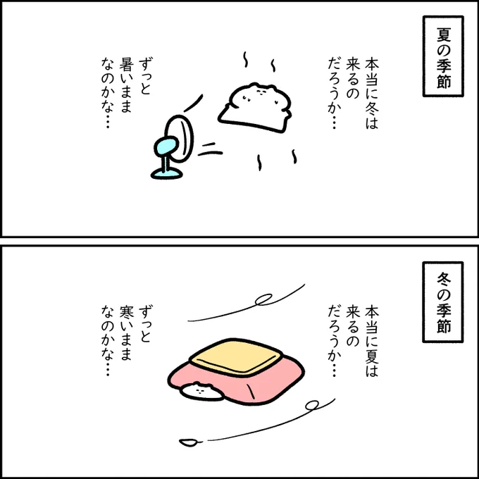 毎年の不安 