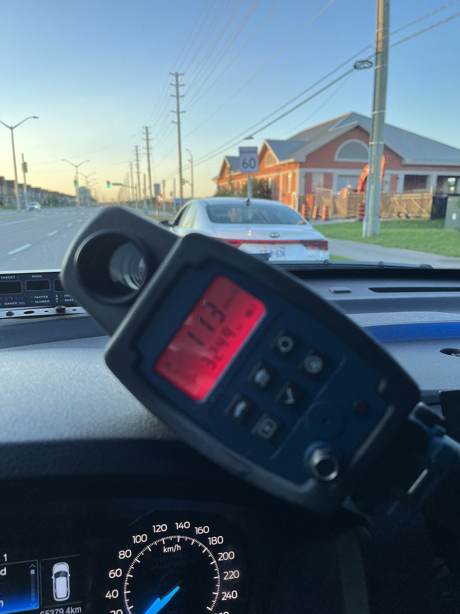 HRPS_Comm's tweet image. At 7am today this G2 driver was driving a rental car and speeding at 113km/hr in a posted 60km/hr zone. Driver was stopped and charged with stunt driving.  Licence suspended for 30 days and despite the rental the car is impounded for 14 days. #SafeStart ^JW