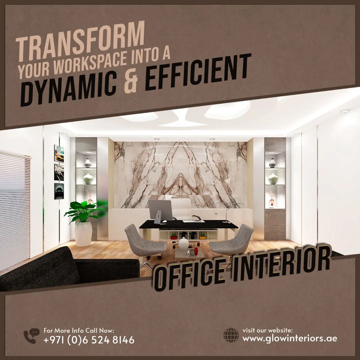 GlowInteriorUAE's tweet photo. Office  Interior, Office interior design in Dubai, Best Office Interior Company  in Dubai
👉 visit us 🌐 https://t.co/M0TmBeiXS4
📩 Email - info@glowinteriors.ae
☎️ Call: 0555279330
#officedesign #officeinterior #officefurnituredubai #officeinteriordesigncompany https://t.co/AkhPQ2i067