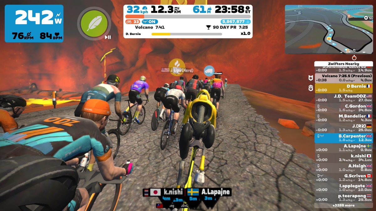 wcarpenter58's tweet image. I’m addicted to riding with Digital Bernie in the virtual world. Until he achieves sentience and decides to take his revenge on being forced to ride the same loop forever by pacing me until my heart explodes.  Hopefully the virtual previous me will survive. 
#AIalignment #zwift