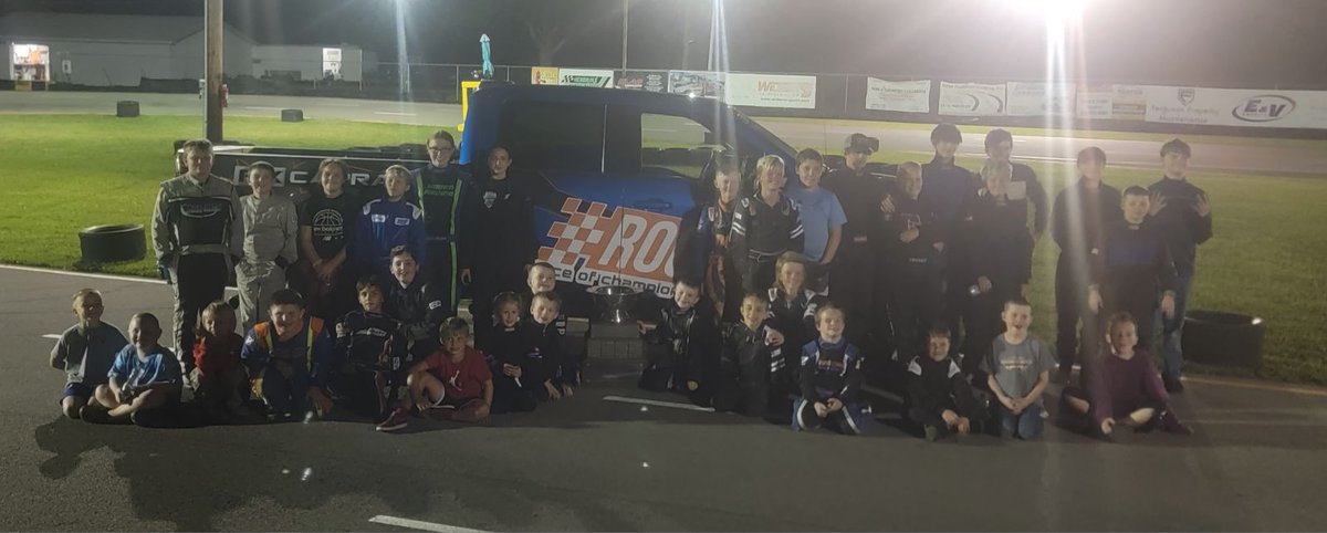 RoCModSeries's tweet image. A great tradition continues with a visit to the @SodusMicrodClub so young racers can spend some time with the @AlGerberTrophy which goes to the winner of the @Lucas_Oil Race of Champions 250. #ModifiedsMainly #MicrodsToo