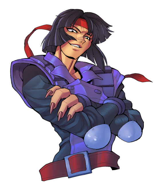 I again have been informed by my American friends that
@TributeGames
' DLC featuring #Karai will be available today! My good friend
@xjkappax
colored this line art of mine to match Karai's DLC colors. The Line art was done previously as a special request for a Fan project. #TMNT 