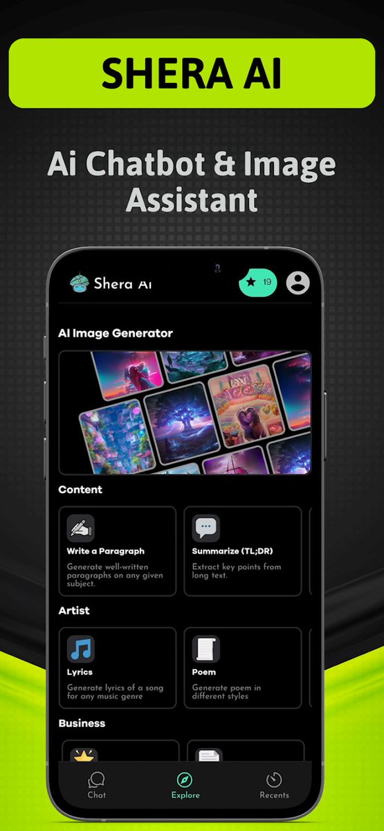 Where artificial intelligence will save time and effort
Download now Shera AI
play.google.com/store/apps/det…
#Crypto #cryptocurrency #Shib #Nuls #ADA #ETH #ETC #Ai #AVAX  #GALA #PEPE #DOGE #TRX #BNB #SHR