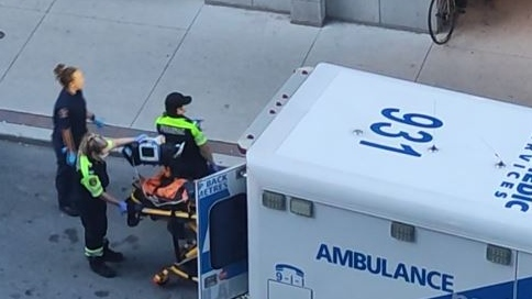 workingman67401's tweet photo. Two people were seriously injured after video of the aftermath of a drive-by shooting in downtown Toronto, possibly caused by road rage, has surfaced. https://t.co/8xCAA4dTt1