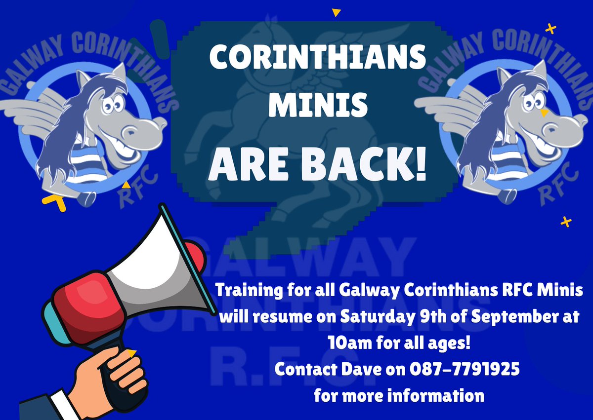 CorinthiansRFC's tweet photo. Great News for all Minis Players...Corinthians Minis are back on the 9th of September! https://t.co/GzRESrSOJ9