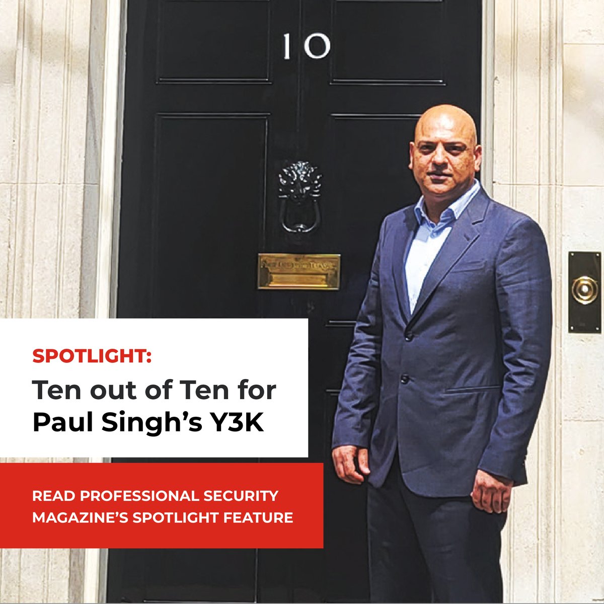 Y3K_CCTV's tweet photo. Entrepreneurial spirit earned Paul an invitation to 10 Downing Street earlier this year. Professional Security Magazine sat down with him and asked about Y3K’s journey. Read the article on our website to find out what Paul shared:

https://t.co/dTsTSGa8hR https://t.co/nC0KCOYLe4