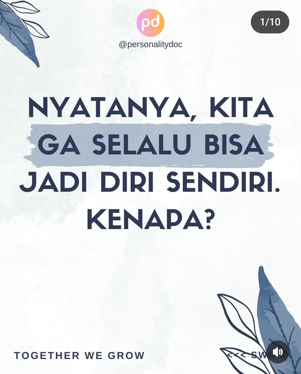 personalitydoc_'s tweet photo. Kadang, kita memang mesti kayak bunglon dikit 🤭
https://t.co/VAjTbpUPi4

#mentalhealth #introvert #personality #beyourself #kepribadian #karakter #kesehatanmental #sehatmental #inspirasi #motivasi #motivasihidup #perjuanganhidup #psikologi #psikologiindonesia #pengembangandiri https://t.co/ZTHyfnVhoz