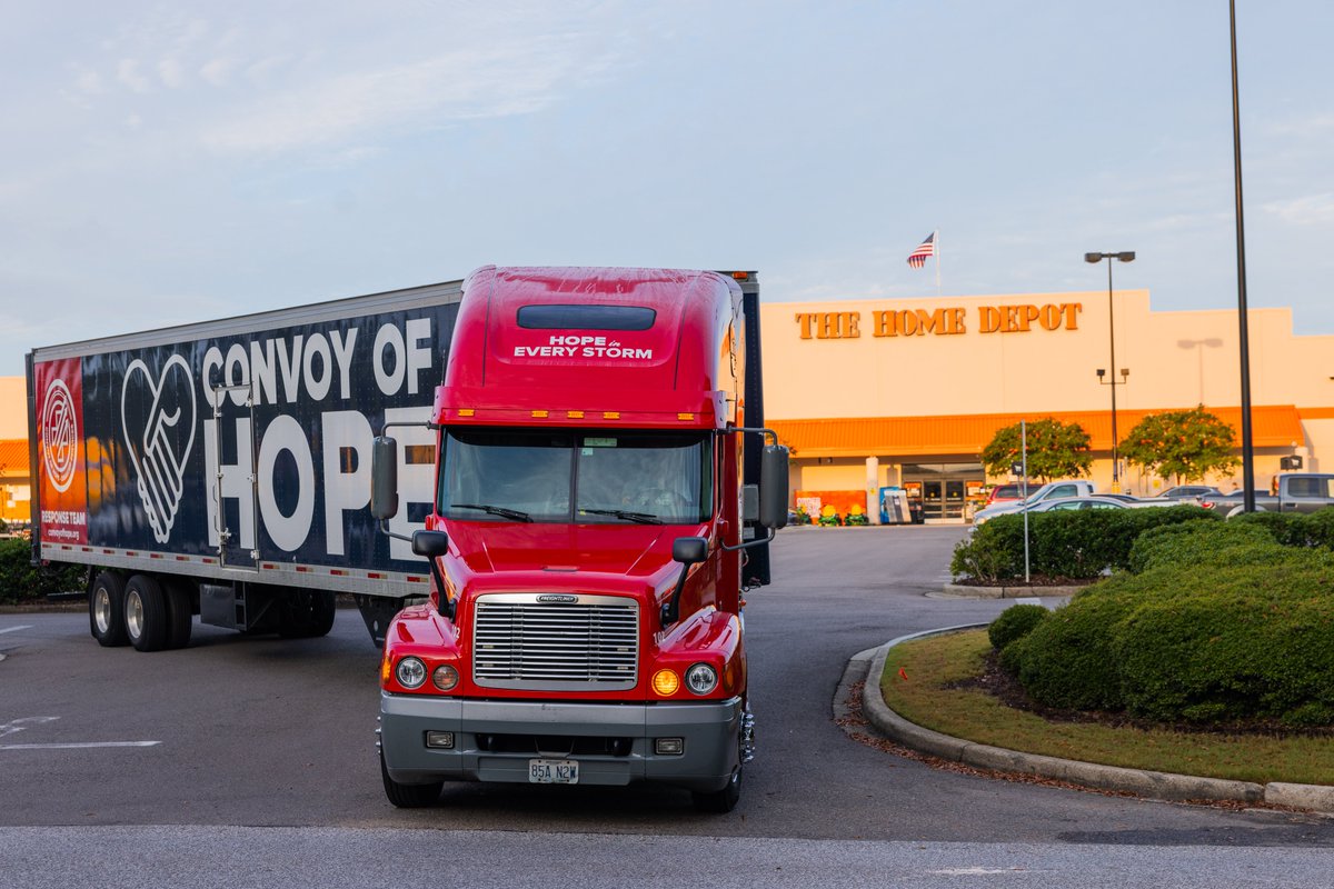 The Home Depot Foundation (@homedepotfound) on Twitter photo As several states begin to assess damage from #HurricaneIdalia, we are working with our nonprofit partners, including <a href="/ConvoyofHope/">Convoy of Hope</a>, <a href="/RedCross/">American Red Cross</a>, <a href="/WCKitchen/">World Central Kitchen</a>, <a href="/operationbless/">Operation Blessing</a> and others, to provide resources and move relief supplies into impacted areas as quickly as possible. As several states begin to assess damage from #HurricaneIdalia, we are working with our nonprofit partners, including <a href="/ConvoyofHope/">Convoy of Hope</a>, <a href="/RedCross/">American Red Cross</a>, <a href="/WCKitchen/">World Central Kitchen</a>, <a href="/operationbless/">Operation Blessing</a> and others, to provide resources and move relief supplies into impacted areas as quickly as possible.