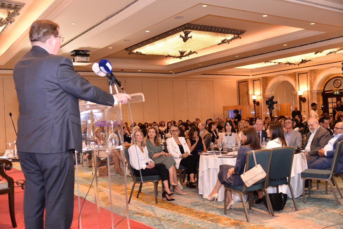 Hamish Cowell (@hamishcowell) on Twitter photo With <a href="/fiftyfiftylb/">fiftyfiftylb</a> <a href="/unwomen/">Maria A Reed Stacey</a> & 🇱🇧 MPs #ثورة_النساء_في_السياسة
#Lebanon among 1st in Arab world to give women the vote. A pioneer of progress then.
Today, only 6% women MPs when regional average is 18%, some over 30%.
🇱🇧 should be topping the league, not trailing near bottom. With <a href="/fiftyfiftylb/">fiftyfiftylb</a> <a href="/unwomen/">Maria A Reed Stacey</a> & 🇱🇧 MPs #ثورة_النساء_في_السياسة
#Lebanon among 1st in Arab world to give women the vote. A pioneer of progress then.
Today, only 6% women MPs when regional average is 18%, some over 30%.
🇱🇧 should be topping the league, not trailing near bottom.