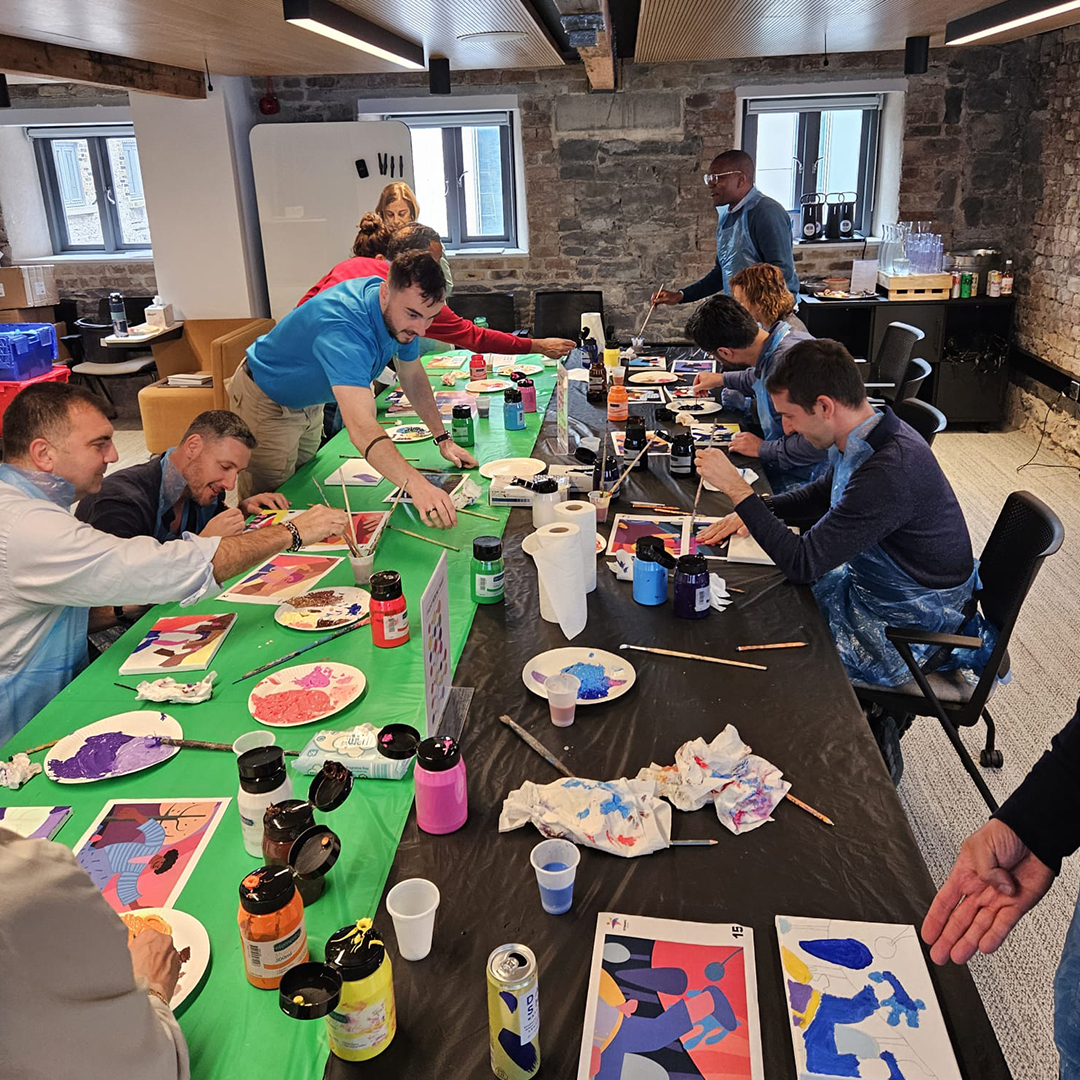 DynamicEventsIE's tweet image. Great result yesterday for a Big Picture event with Google 🎨

In this creative team-building event, participants worked together to paint their own section of a large masterpiece. 

#DynamicEventsIreland #TeamBuilding #GameChangingExperiences #BigPicture #Google