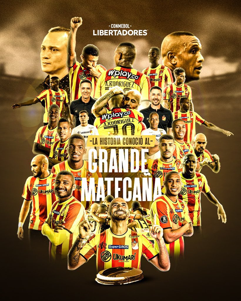 PatinoJuanD's tweet photo. Gracias mi @DeporPereiraFC Pereira por las alegrías y hacer una copa Conmebol Libertadores  histórica, dejando el nombre de la ciudad en lo alto.  #GrandeMatecaña https://t.co/xpsu8vM0KY