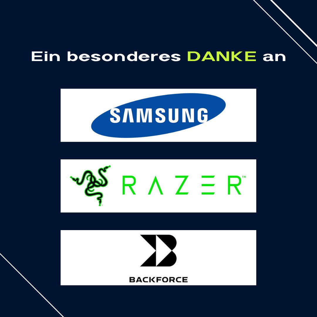 Danke an alle, die uns auf der diesjährigen <a href="/gamescom/">gamescom</a> besucht haben! Es hat viel Spaß mit euch gemacht.

Vielen Dank an unser Team, das uns immer unterstützt und ein besonderes Dankeschön an <a href="/SamsungDE/">Samsung Deutschland</a> für die Monitore, an <a href="/Razer/">R Λ Z Ξ R</a> für das Equipment &amp; an <a href="/Backforce_gg/">Backforce</a> für den Stuhl