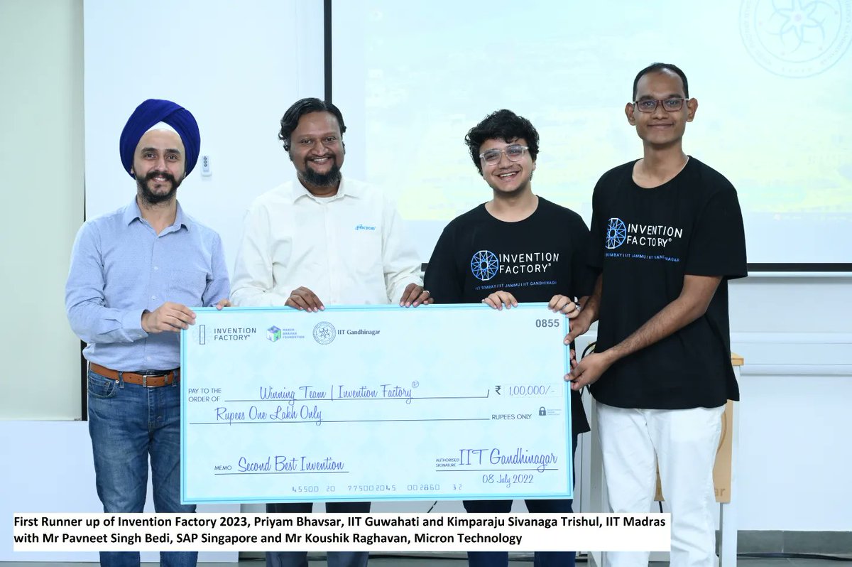 IIT Gandhinagar tweet media
