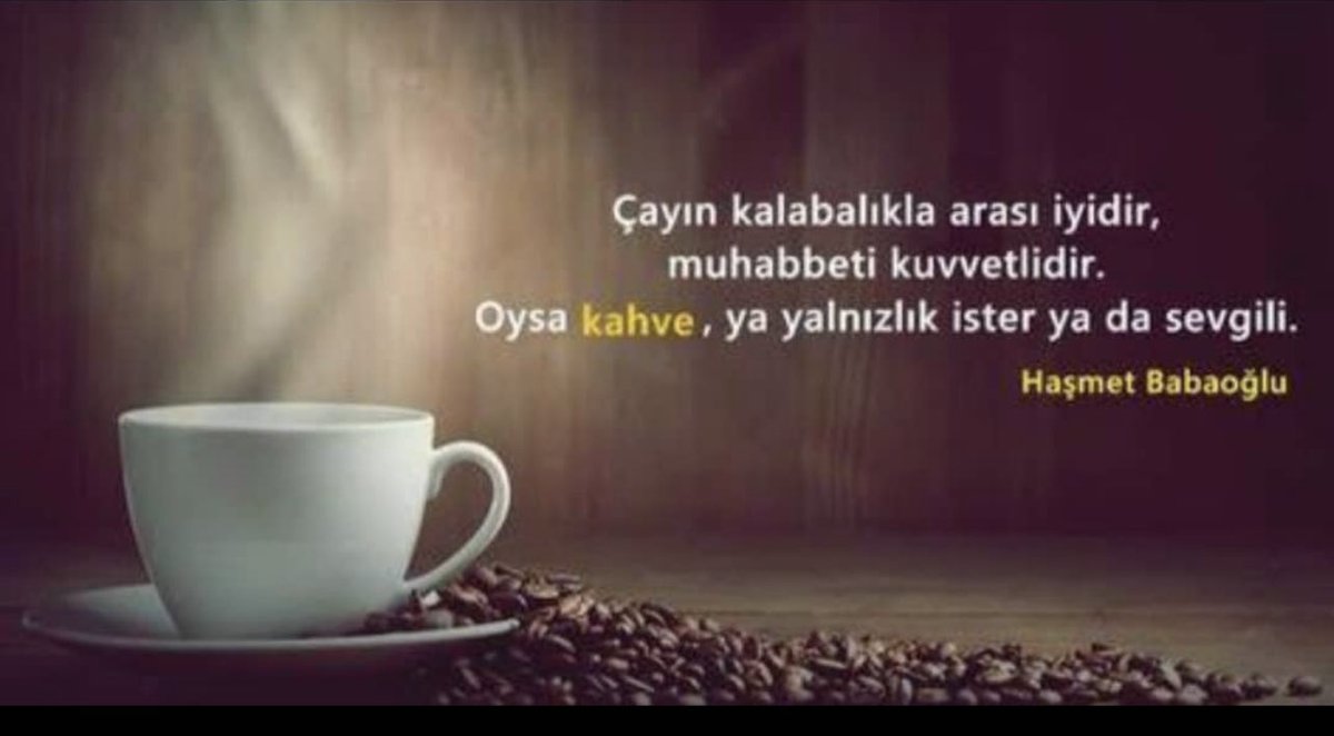 Selamünaleyküm 
Bazen yalnız kalmak ilaç olur
Mesela sosyal ağlardan uzak
İkiyüzlü insanlardan uzak
Kurtuluşunuz yoksa🤷‍♂️
Bi Acı kahve yada Mırra ☕️
Bol bolda yasabır çekilecek …