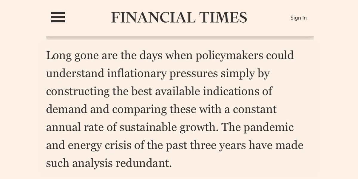 Isabella M Weber (@isabellamweber) on Twitter photo Reality versus orthodoxy: A paradigm shift is in the making as a result of sheer necessity.
Words by <a href="/ChrisGiles_/">Chris Giles</a> <a href="/FT/">Financial Times</a>. Reality versus orthodoxy: A paradigm shift is in the making as a result of sheer necessity.
Words by <a href="/ChrisGiles_/">Chris Giles</a> <a href="/FT/">Financial Times</a>.