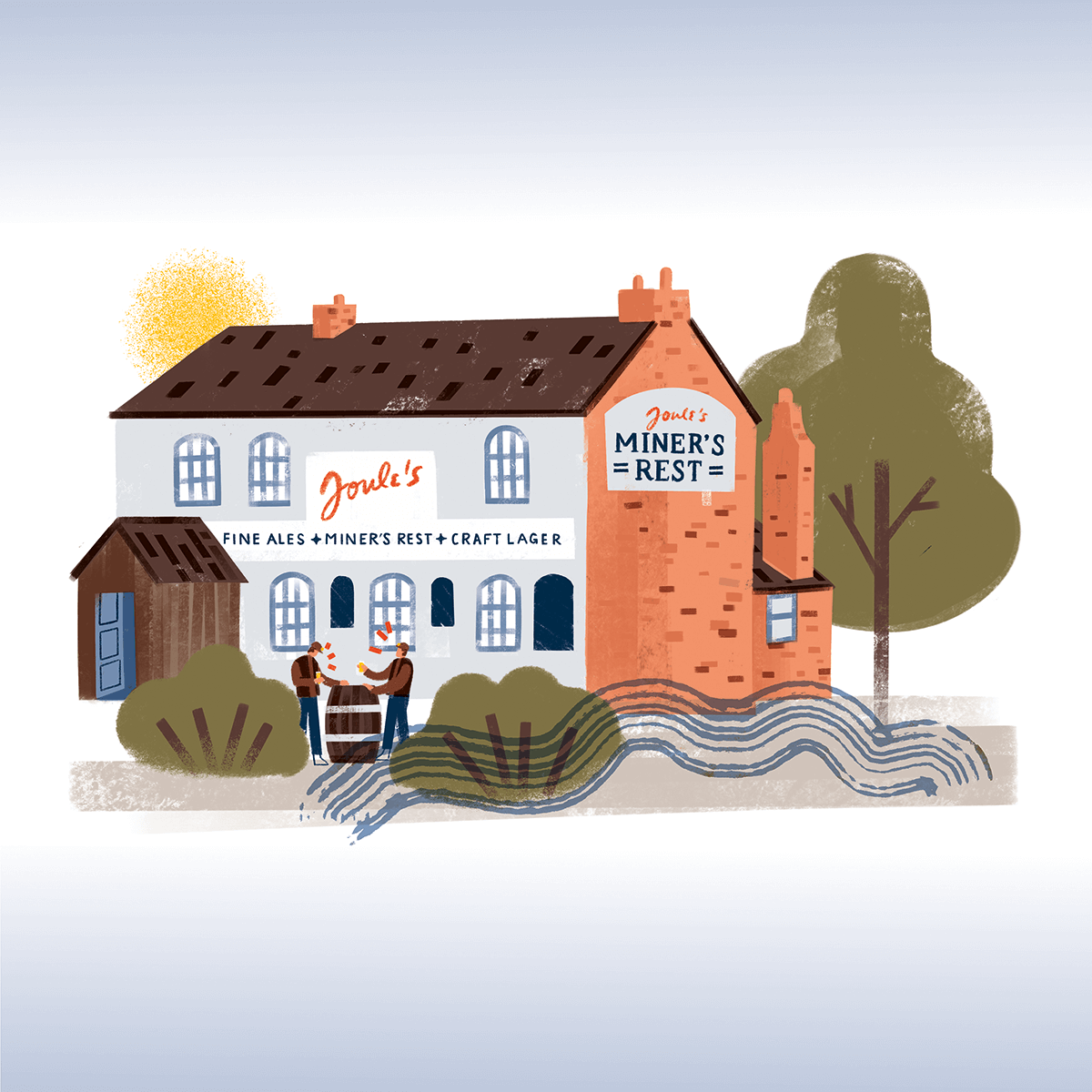 FermentHQ's tweet photo. @PeteBrownBeer on pubs, beer, and the working class north east ⛏️🍺🔗

🤓 Read on page 30 in this month's issue 
🎨: @Alissa_Thaler

#fermentmagazine #beer52 #beerandmining #craftbeer https://t.co/CaccJcRQlm