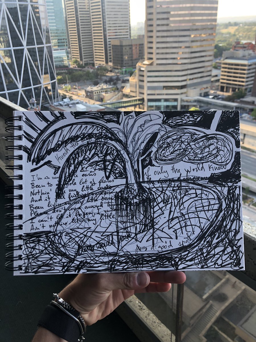 ChoniRibeiro's tweet photo. #thoughtsonpaper

“my little oasis”

2304
08/19/2023

another one about @russdiemon new album ‘Santiago’

“I’m in my little oasis
Been to a whole lot of places
nothin’ like my little oasis
and if feels fucking amazing”

#anotherday #anotherdrawing https://t.co/lQ2665Bdwd