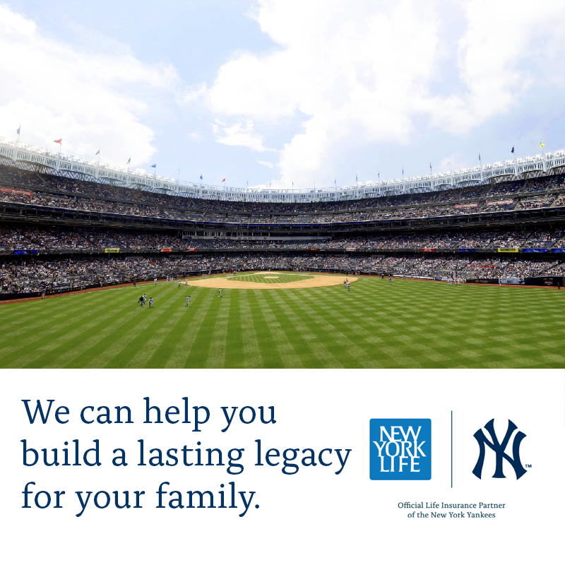 Here’s your chance to “Get in the Game” with New York Life and the New York Yankees. All you have to do is create and submit your own virtual baseball card and you will be eligible to win the Ultimate Yankees VIP experience! nyl.co/45GfjDu #Sweepstakes #GoodAtLife