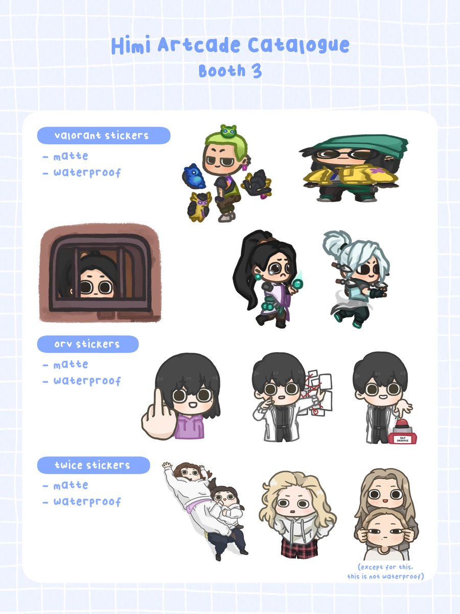himiiiii_'s tweet photo. Hi everyone I'll be boothing at Artcade this weekend, 1-3 Sep! Sorry for the delay, here's my catalogue! See you guys at there! 😊 https://t.co/xRhkhOqQjW