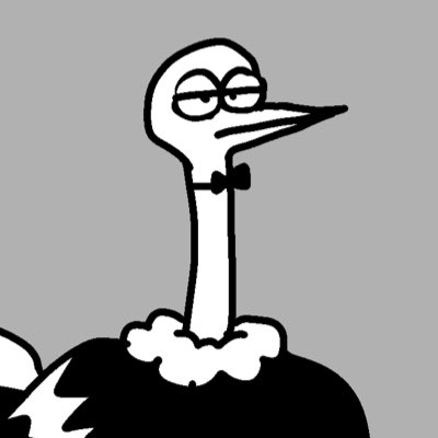 mpkuts's tweet image. #新しいプロフィール画像
ダチョウの与太郎くん