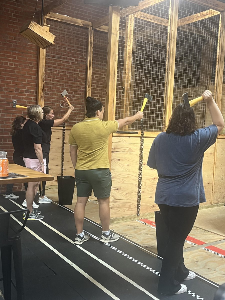 You don't want to get on #VHIs bad side (all jokes 😂)! We're basically certified axe throwers after yesterday's #teambuilding at Shield N Sheath.