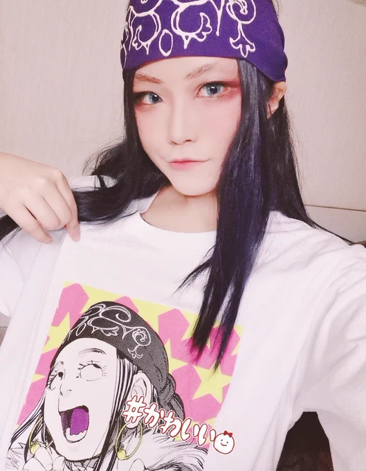昔やったアシリパさんのコスプレ! 