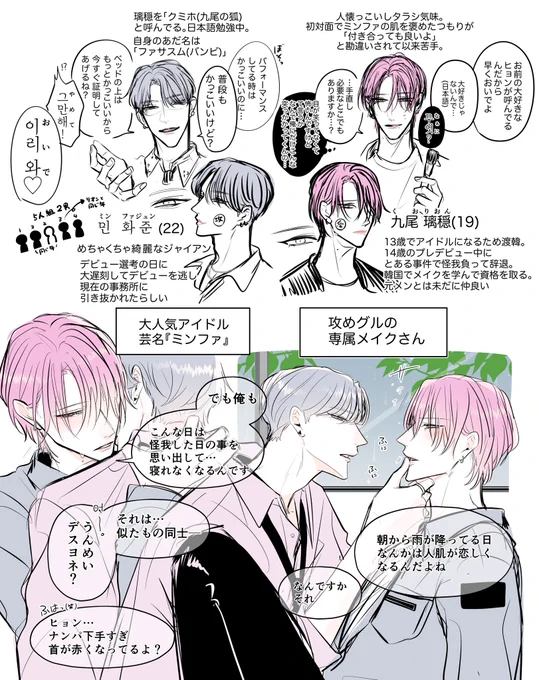 🇰🇷ドル×🇯🇵メイク君

設定詰め詰め 