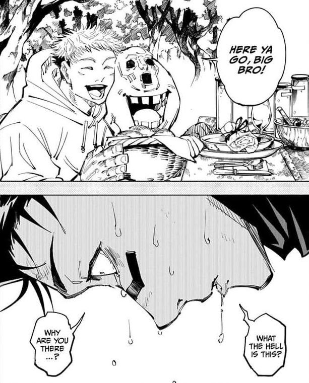 biyuuji's tweet photo. CHOSO HAVING A VISION OF YUUJI THEIR BROTHERISM IS ABOUT TO BECOME REAL U GUYS https://t.co/k5K509PwzV