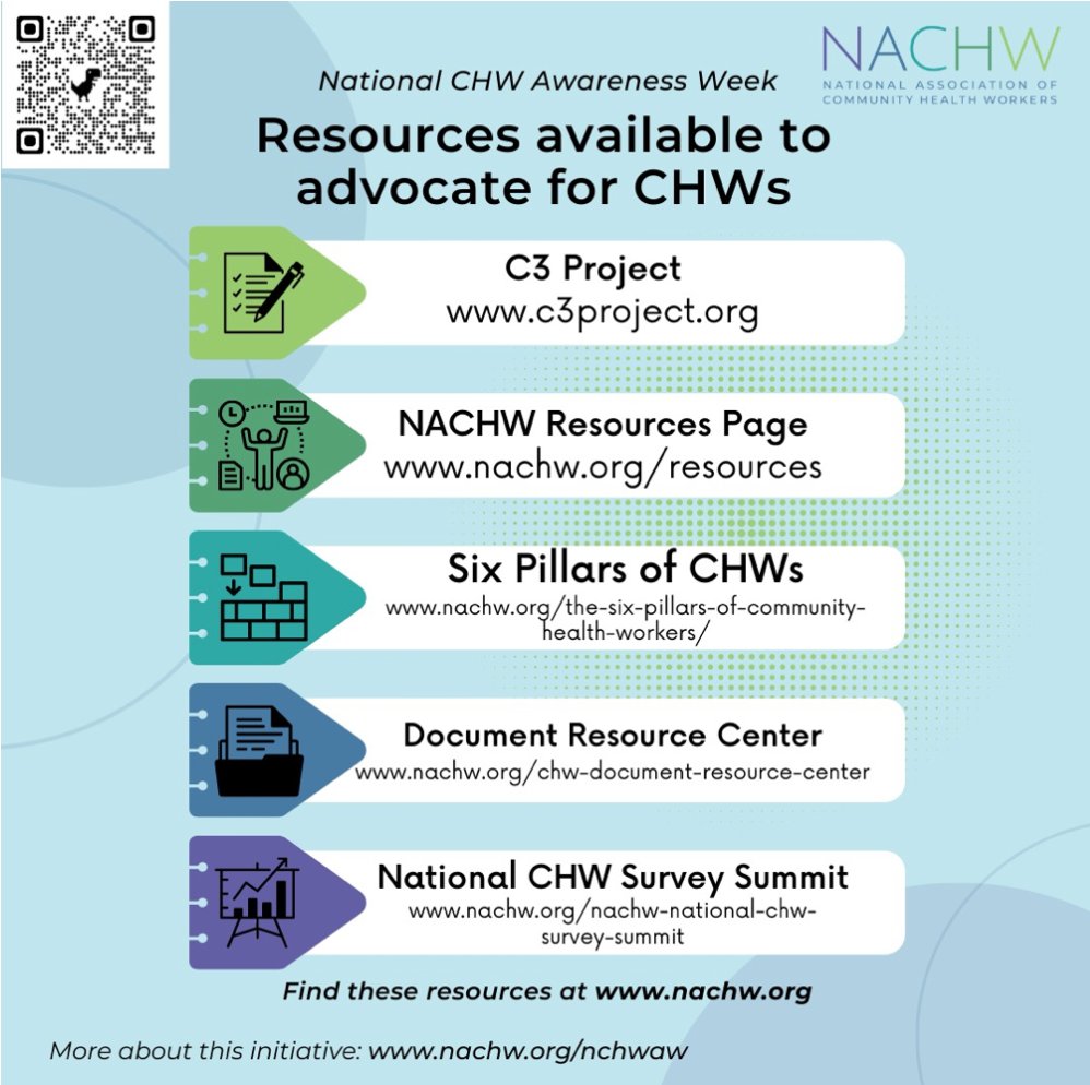 HealthyFutureGA's tweet photo. Dive into these additional resources that can help support your CHW advocacy efforts! #GACHW #CHW #NCHWAW https://t.co/ij3R1OiMzB