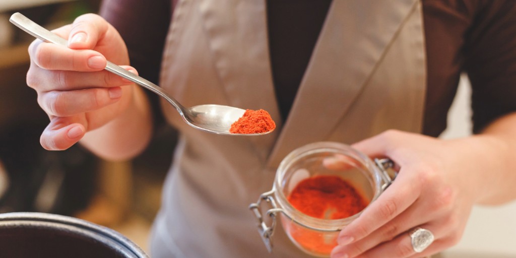 pennstateNUTR's tweet photo. Lose the fat, not the flavor! A recent study from Kristina Petersen found that adding herbs and spices to recipes is a healthy alternative to replace excess saturated fat, sugar, and salt without compromising flavor. https://t.co/byvGwmFATu #PennStateNUTR https://t.co/z7oKscd7Vv