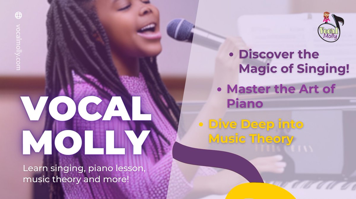 VocalMolly's tweet photo. #LearnSingingAndMore at Vocal Molly 🎹🎤
From vocal techniques to performance prowess, we've got you covered.

Join the VocalMolly Music Online School today!
Contact us at https://t.co/nwaKlS7SP1 to learn more and schedule your session.

#PianoMastery #LearnSingingAndMore https://t.co/G47pShxvCe