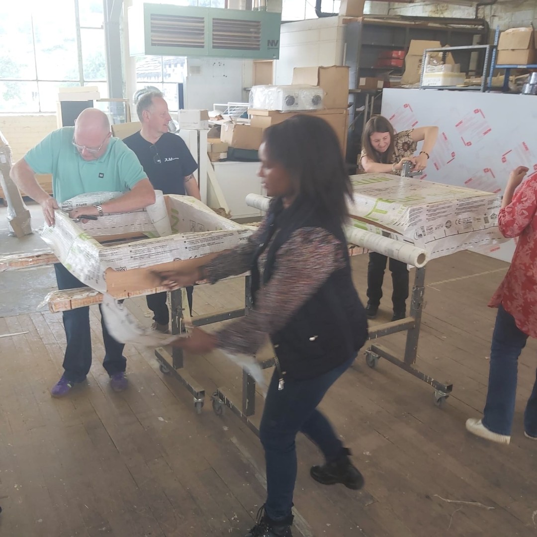 weare_21degrees's tweet photo. Hands-on training for the team from @CaddickConst last week at Green Building Store. Our team provided training on the principles of Passivhaus,  high performance windows and doors, and MVHR. 

#passivhaus
#passivhausprinciples
#passivhaustraining
#windowsanddoors
#MVHR https://t.co/dTiK4Gk78L