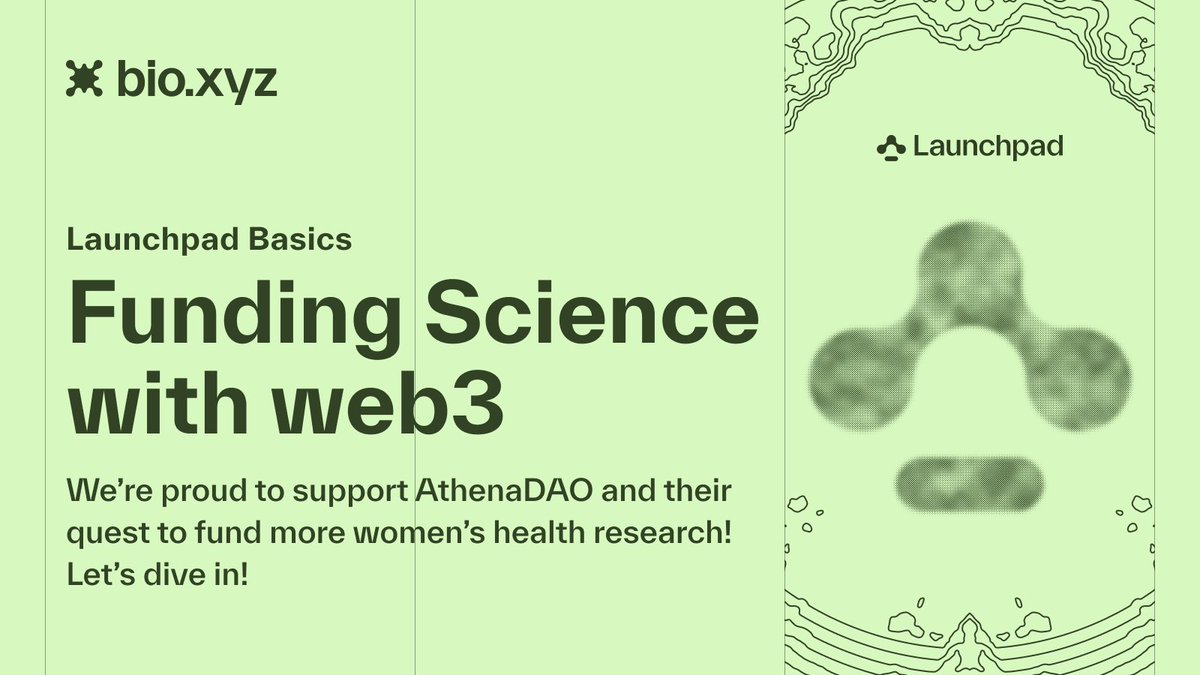 We’ve partnered with <a href="/athena_DAO_/">AthenaDAO 🧬🪩</a> to demonstrate how you can fund science, specifically women’s health research, directly from your browser extension.

In this thread we’ll dive into how you can fund women’s health today using our launchpad.🧵1/13