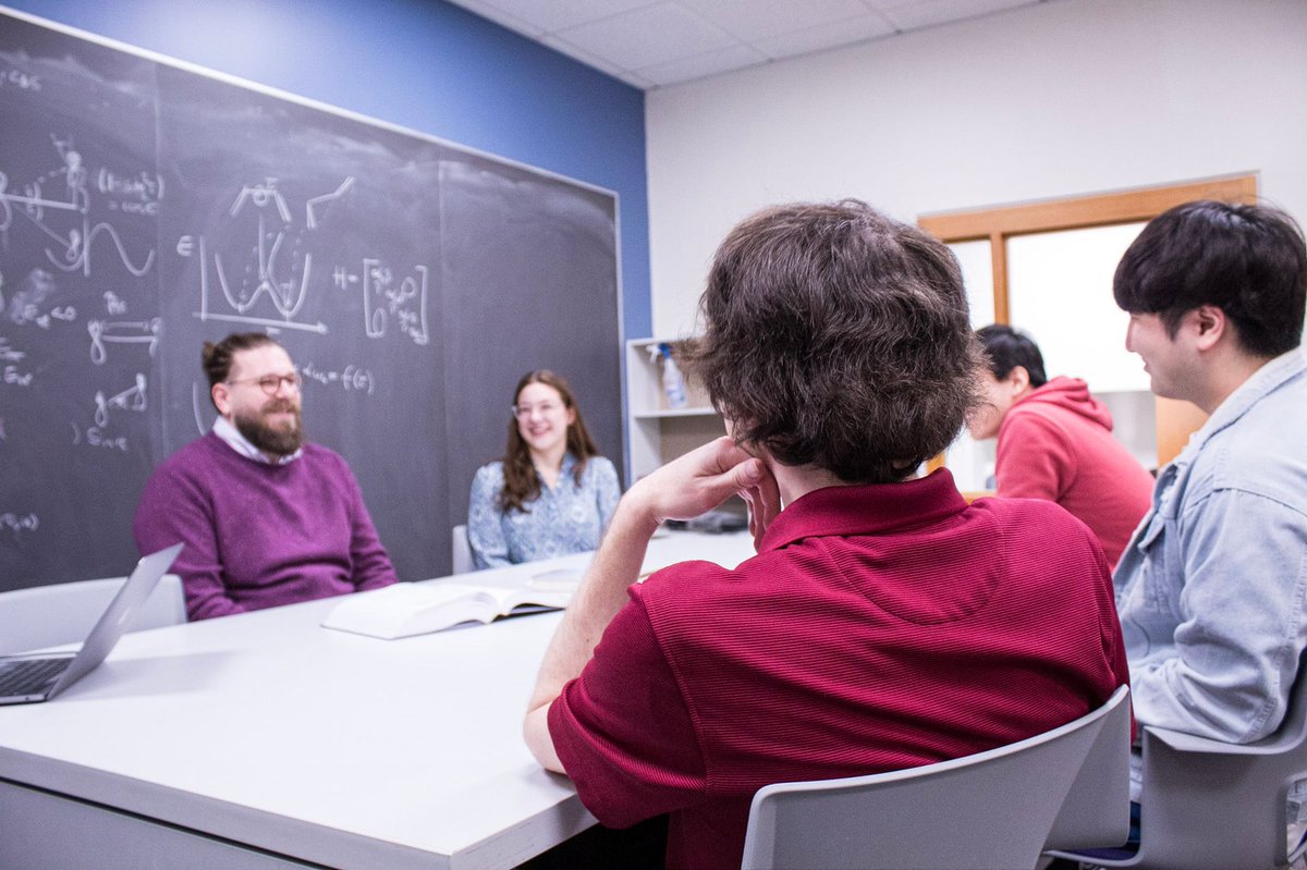 psu_chemistry's tweet photo. Lukas Muechler (@MuechlerLab), assistant professor of chemistry and of physics, and his research group are working on bridging chemistry and physics in the field of #quantummaterials

Learn more about the Muechler Group!:
https://t.co/FZf0rwk25i

@psu_chemistry @PSUScience https://t.co/en33r5TWVz