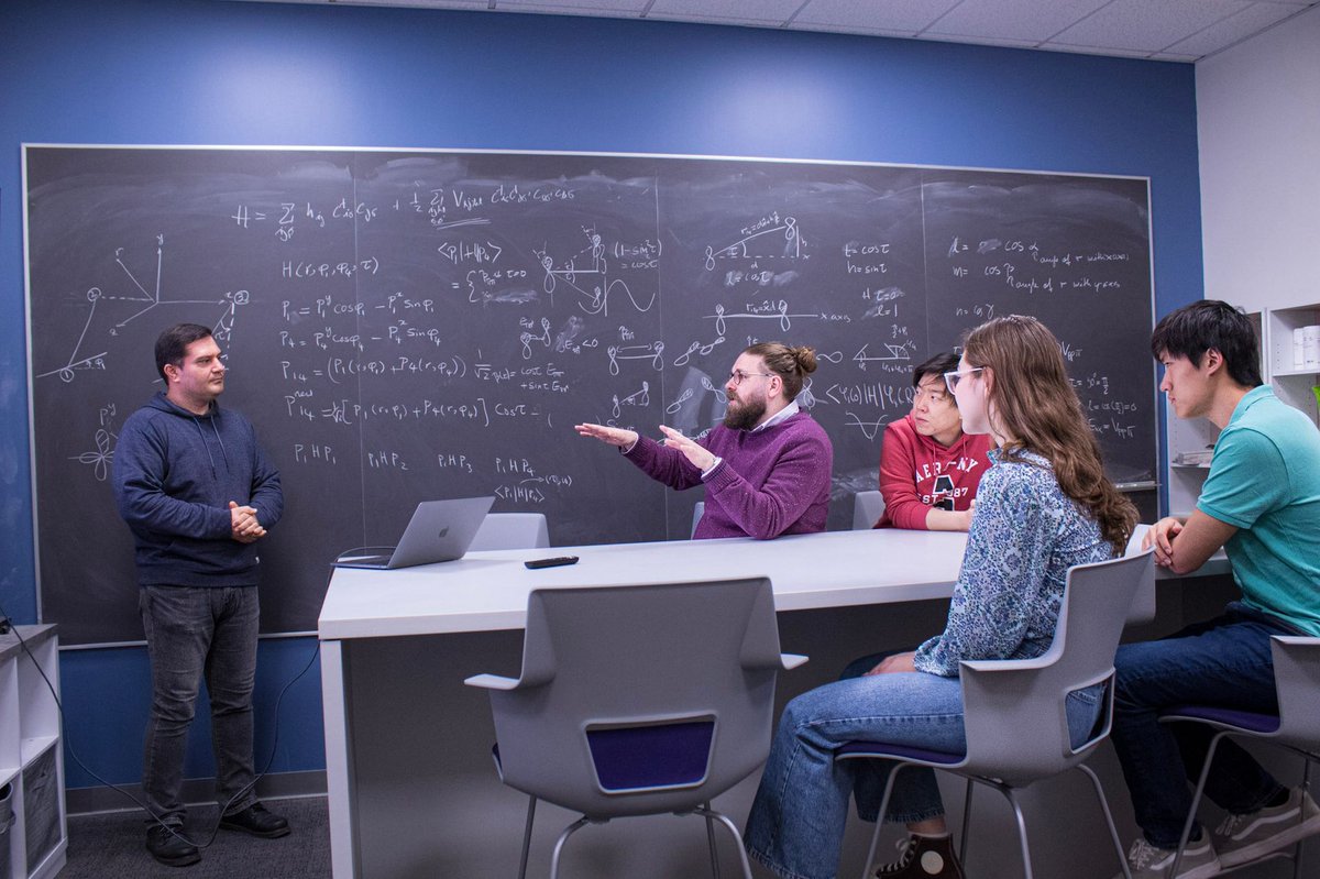 psu_chemistry's tweet photo. Lukas Muechler (@MuechlerLab), assistant professor of chemistry and of physics, and his research group are working on bridging chemistry and physics in the field of #quantummaterials

Learn more about the Muechler Group!:
https://t.co/FZf0rwk25i

@psu_chemistry @PSUScience https://t.co/en33r5TWVz