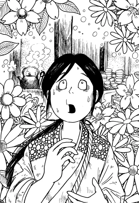 三十一日目
【迷い家(まよいが)】
#夏休み妖怪絵日記2023 
最終日は遠野物語ネタで〆
なんか今年の8月はめっちゃ疲れた… 