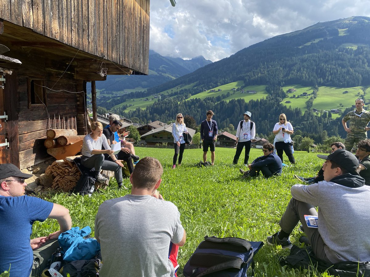 leopricon's tweet photo. I love my job…
We went hiking with @jana_puglierin @KofmanMichael and #markusreisner
to talk about military lessons from the Russian war against Ukraine. https://t.co/bGIYFCvbER