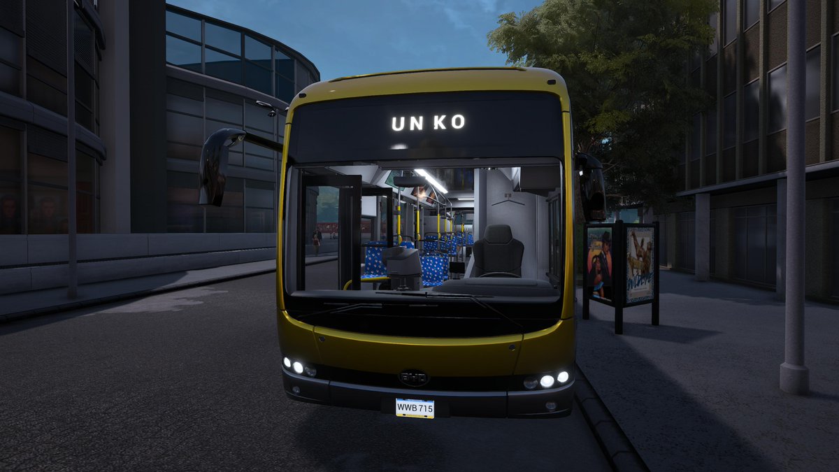 CaptainYumo's tweet image. 前面方向幕LED、無限に遊べる
　#PS5Share, #BusSimulator21NextStop