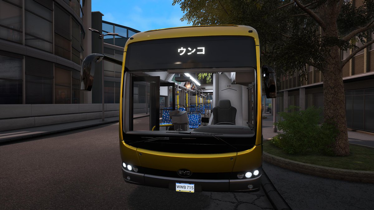 CaptainYumo's tweet image. 前面方向幕LED、無限に遊べる
　#PS5Share, #BusSimulator21NextStop