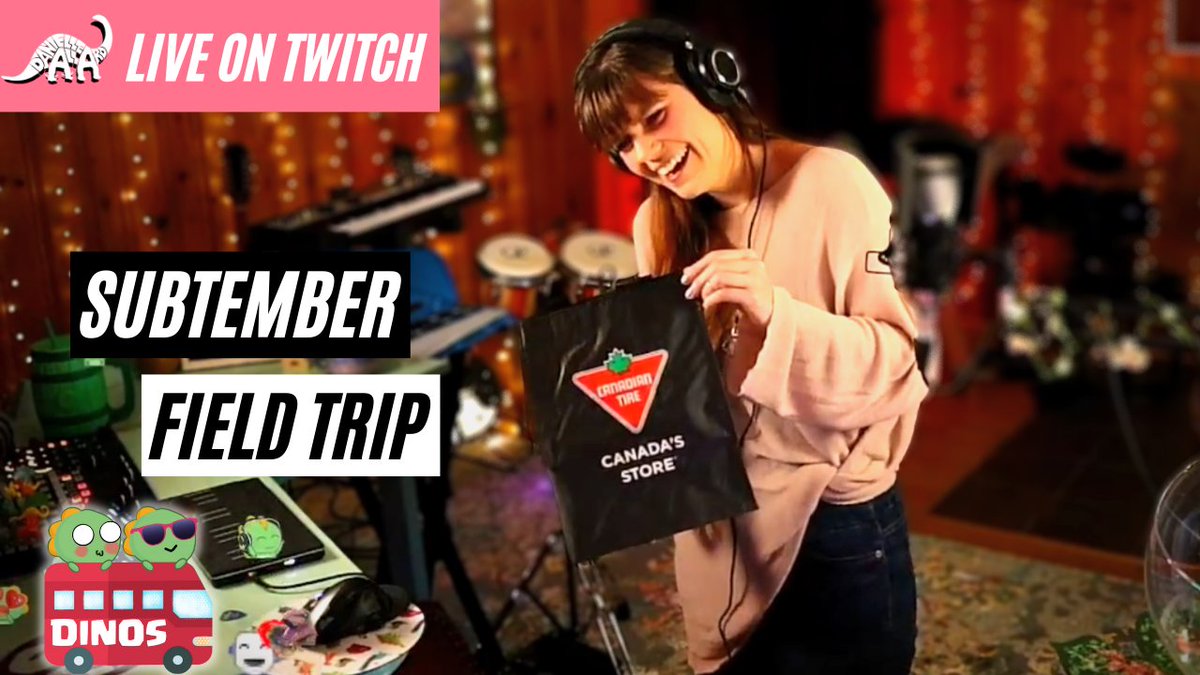 daniellejallard's tweet image. Tomorrow is a BRAND NEW MONTH &amp;amp; last year we brought all our #Subtember #Twitch subscribers on a field trip to #CanadianTire. What should we do this year?

I'M #LIVE! COME CHAT! twitch.tv/danielleallard
Full video: loom.ly/r-FhiAY