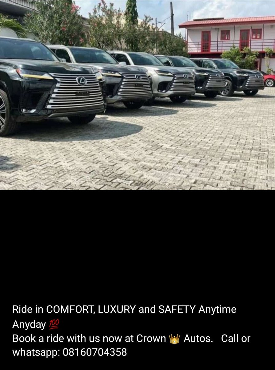 doncrownboss1's tweet photo. Ride with us Today 
Call/whatsapp : 08160704358 https://t.co/pPt78dM9v3