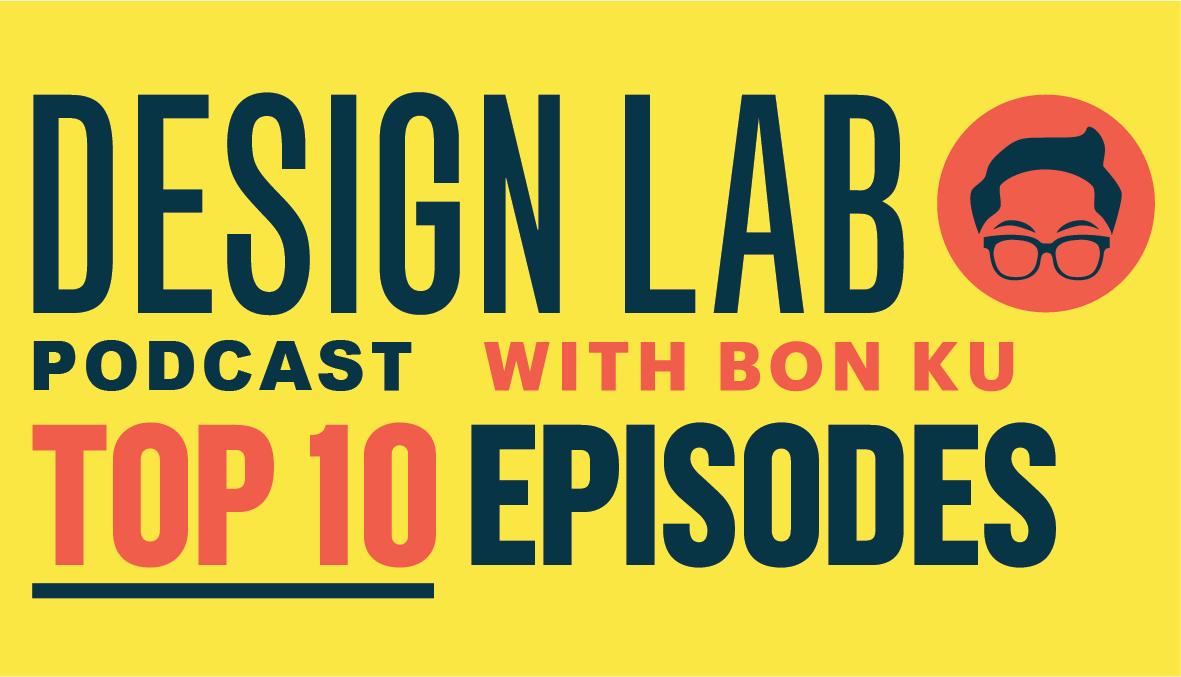 This week we are celebrating our 3-year #anniversary by sharing the Top 5 most listened-to episodes of Design Lab with Bon Ku out of 128! 🥂🎉🥳 @SusannahFox @jsonin @mike_natter @giorgialupi @ellenLupton designlabpod.com/episodes/top10…