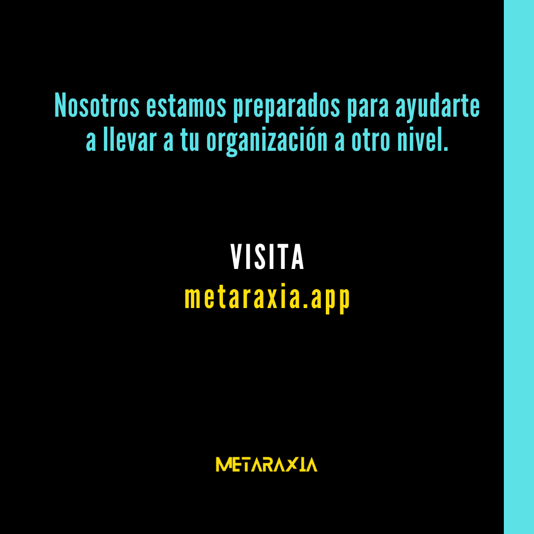 ¿Sabías que el éxito de una organización deportiva no depende solo de lo que pasa en el campo, sino también de lo que pasa detrás de él? en Metaraxia queremos acompañarte de manera integral, profesional y con resultados. Descubre cómo podemos hacer crecer tu organización.