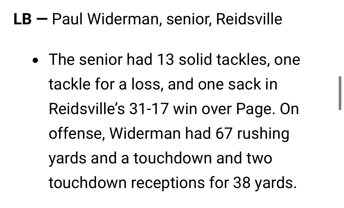 Just getting started!!! Thank you for the coverage! 🐏<a href="/JoelBryantHSOT/">Joel Bryant - HighSchoolOT</a> <a href="/HighSchoolOT/">HighSchoolOT</a> <a href="/FBCapitolOfNC/">Reidsville Football</a>