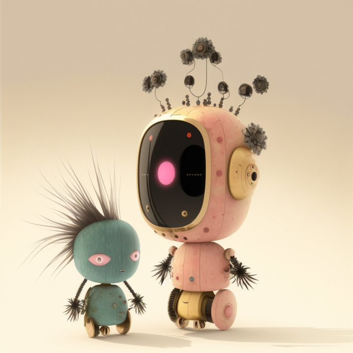 SolSea (@solseanft) on Twitter photo "R-Friend #30" by <a href="/PirateArtNFT/">PirateArtNFTs</a> 🤖
We just found two pretty best friends! 🫶
Part of the ever-sweet Robo Friends collection, depicting friendships and relationships between robots, using the help of AI.
See more of these at 👇solsea.io/c/63bbadd92fad…
#nftart #AIcommunity #solnft "R-Friend #30" by <a href="/PirateArtNFT/">PirateArtNFTs</a> 🤖
We just found two pretty best friends! 🫶
Part of the ever-sweet Robo Friends collection, depicting friendships and relationships between robots, using the help of AI.
See more of these at 👇solsea.io/c/63bbadd92fad…
#nftart #AIcommunity #solnft