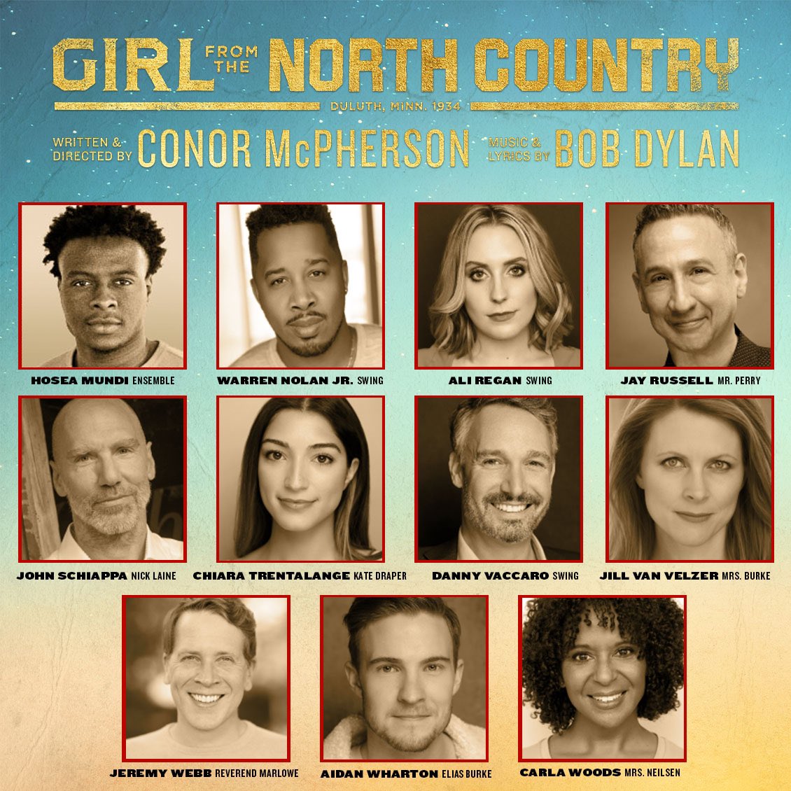 GIRL FROM THE NORTH COUNTRY National Tour