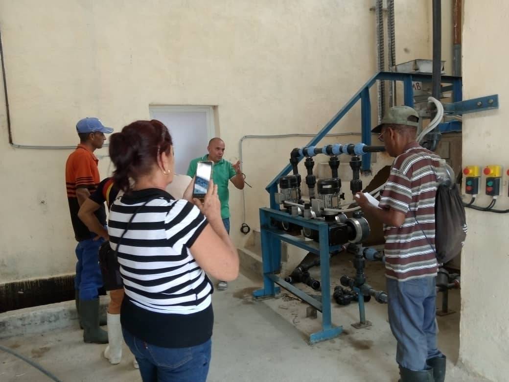 Acciones de capacitación al personal que operará la Planta Potabilizadora Jatibonico. Cuando la unidad se impone los problemas se resuelven. #Eaass #AySCuba #INRHCuba